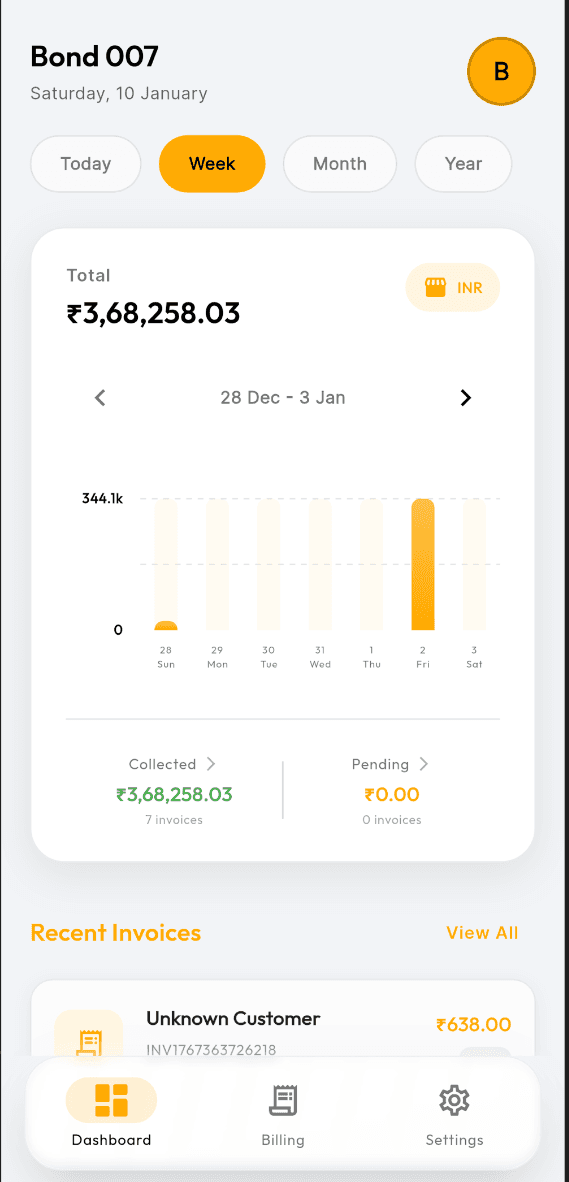 Btvois App Interface